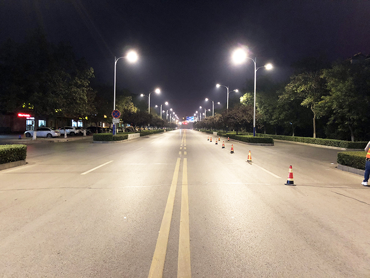 桓臺縣漁洋街、中心大街路燈節(jié)能改造工程